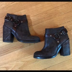 Ash Falcon Leather Booties